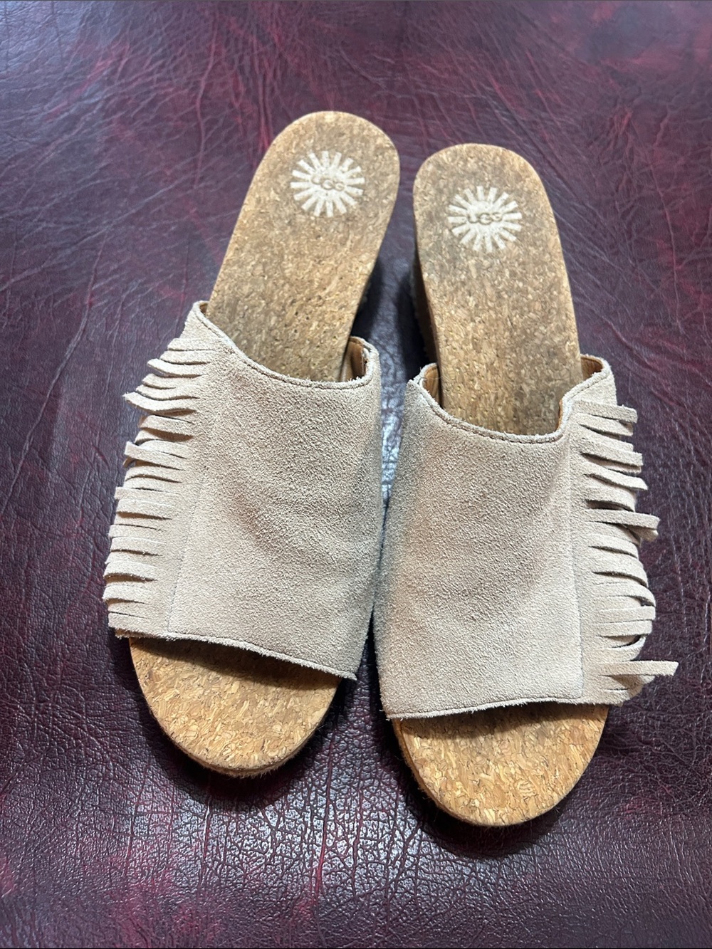 UGG Wedge Danes Slide Sandals